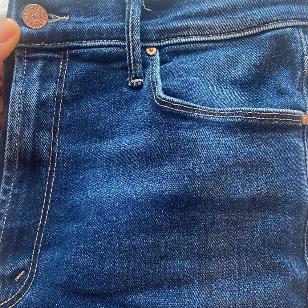 MOTHER Denim Women’s ‘The Doozy’ High Rose Flair Jeans - Picture 10 of 13